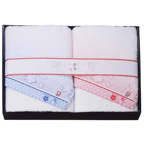 今治タオルブランド認定品 なごみね (桜) バスタオル 2枚セット 愛媛県 西条市