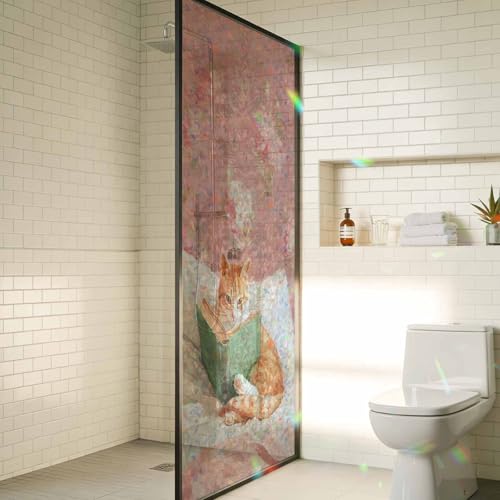 Película para ventana Qibunaqu 35.4x78.7in PVC miniatura 4