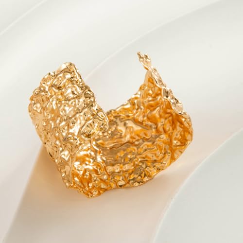Image of Shining Diva Fashion Gold Plated Stylish Kada Bangle Cuff Bracelet for Women & Girls