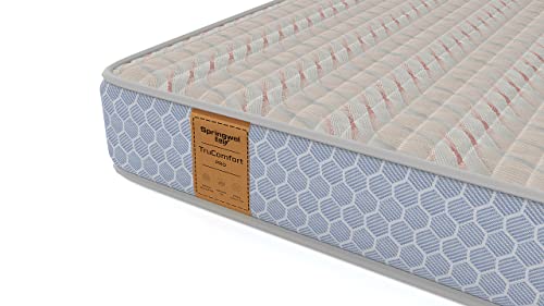 Image of Springwel Easy TruComfort Pro 6 inch Latex Foam Small Single Size Mattress | Medium Firm | Small Single Size Mattress (Size- 75x30x6 inches)
