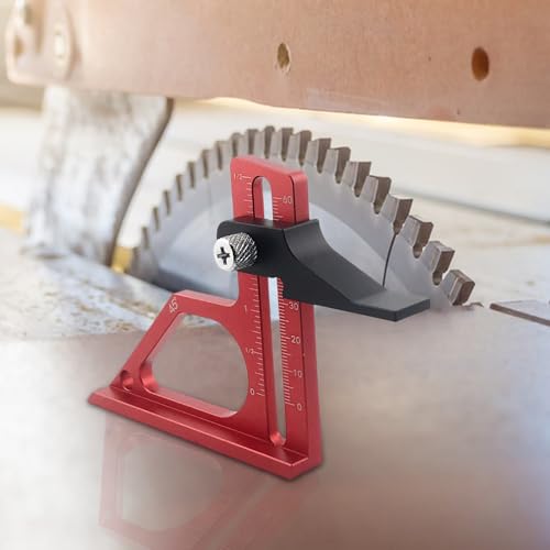 Jauge de hauteur pour scie sur table outil de menuiserie précision