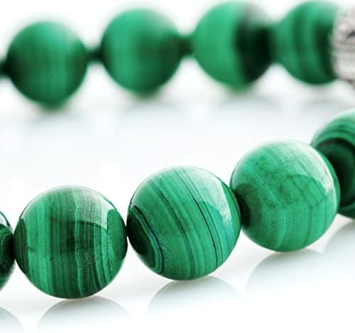Original Natural AAA Malachite Bracelet - Genuine Malachite for Spiritual Healing Jewelry - Image 4
