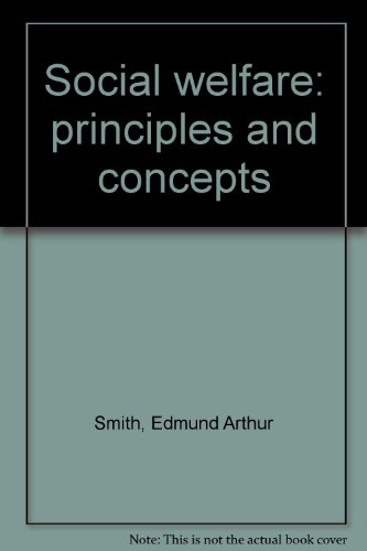 Social welfare: principles and concepts B0006BMOIE Book Cover