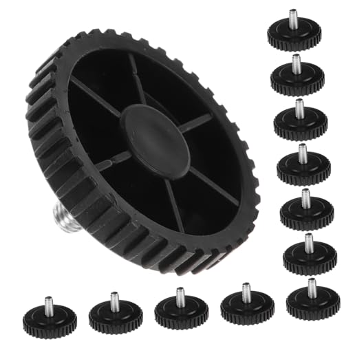 Image of Balacoo 2sets Furniture Pads Non Slip Feature Feet Table Round Base for Outdoor Furniture Feet Anti-Skid Pads 12pcs*2