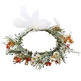 Brautblumen-Haarbänder, Blätter, Stirnbänder für Frauen, Blattgirlanden, Krone, Haarkranz, Brautblätter, Kronen für Hochzeit