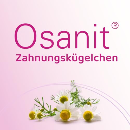 Osanit Zahnungskügelchen zuckerfrei 2er Pack: Sanfte Schmerzlinderung & Beruhigung bei Zahnungsbeschwerden, Globuli mit homöopathischen Inhaltsstoffen, für Babys und Kleinkinder