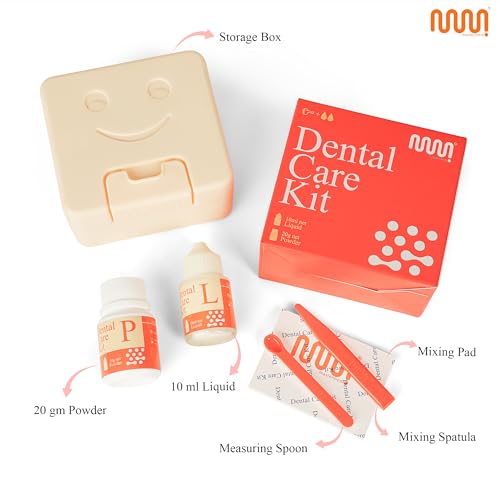 Mastermedi PD01 Zinc Oxide Eugenol Cement Dental Care Kit Glue For Crowns & Bridges Filling thumb #1