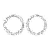 PIFOOG for Jeep Grand Cherokee Interior Accessories 2011 - 2022 Door Speaker Stickers Glittering...