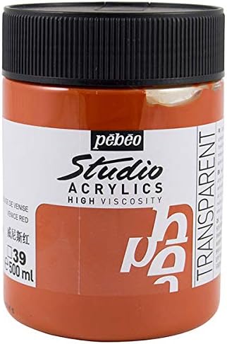 Studio Acrylics HV 500 ml Venice Red