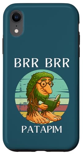 Brr Brr Patapim 読書本 面白い イタリアン ブレイン ミーム 子供 スマホケース iPhone XR 用