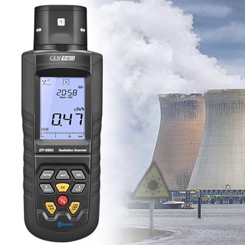 Detector de radiación nuclear – Dosímetro personal para detección de radiación α, β, γ en casa, oficina y hospital