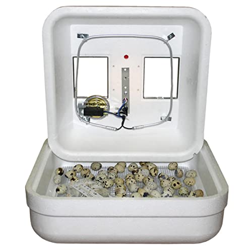 G.Q.F. Manufacturing 1602N Hova-Bator Incubator (Optional Egg Turner) (1610 Egg Turner w/ 6 Universal & 6 Quail Racks) G.Q.F. Manufacturing 1602N Hova-Bator Incubator (Optional Egg Turner) (1610 Egg Turner w/ 6 Universal & 6 Quail Racks)