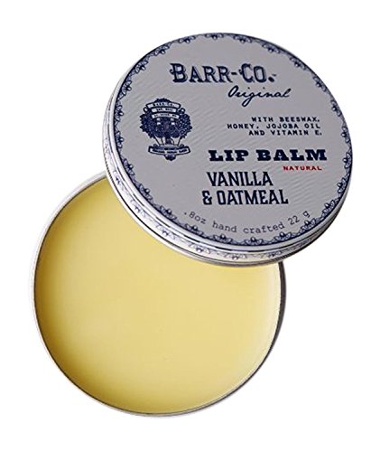 Barr-Co. Lip Balm in Tin - Vanilla and Oatmeal 0.8oz