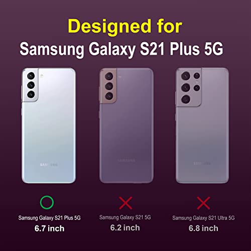 Image of Amazon Brand - Solimo Silicone Mobile Cover for Samsung Galaxy S21 Plus 5G (Silicon Lavender)