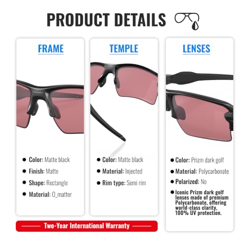 Image of Oakley FLAK 2.0 XL OO9188 Rectangle Sunglasses With Official Eyewear Kit | Men's & Women's Sunglasses