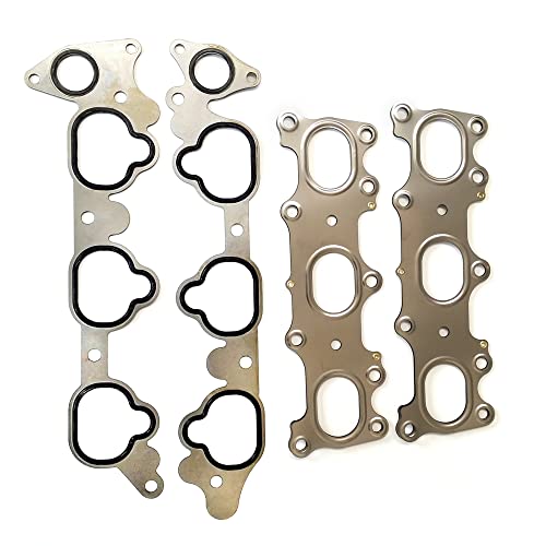 Image of Partsflow Head Gasket Set | Compatible With ACURA LEGEND 1991-1995, RL 1996-2004,TL 1996-1998 V6 3.2L & 3.5L SOHC OE#HS9031PT-1, SL1000, HS4025
