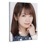 秋元真夏 ポスターの吊り下げ アートポスター アートフレーム ウォールデコレーション アートパネル 装飾用絵画 ウォールアート オイル・オン・キャンバス インテリア用 絵を掛ける 装飾画 壁画 ポスター 枠があります パネル 壁に掛ける芸術 インテリア 壁のポスター キャンバス芸術 フレーム装飾画 絵を描く 現代 ファッション 壁の装飾 家の装飾 30X40CM