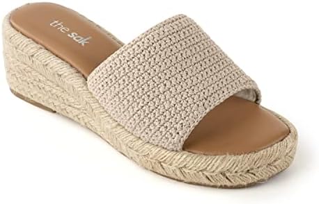The SAK Women's Brynna Espadrille Wedge Mule, Ecru, 11 | Image 1