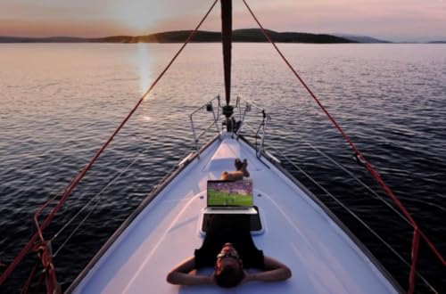 Image of Starlink Mini - Portable Satellite Internet for Boats, RVs, Camping, Off-Grid Adventures - Marine & Land Mobility - Region Free