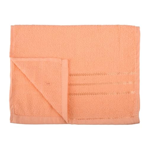Image of Kuber industries 144 TC Cotton Face Towel | Towels for Face Wash and for Gym, Travel | Lining Design | 14x21 Inch | Pack of 4 | Multi