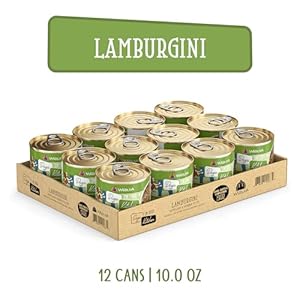 Weruva Canine in The Kitchen, Lamburgini with Lamb & Pumpkin Moist Canine Meals, 10oz Can (Pack of 12)