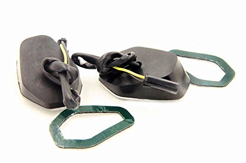 HASkulle Clear Led Turn Signal Lights for Suzuki GSXR 600 750 1000 2001 2002 2003 2004