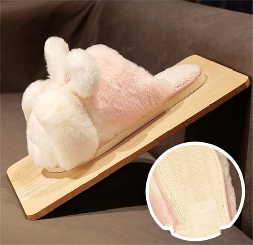 Epsion Bunny Slippers for Women Fuzzy Cute Animal Memory Foam House Rabbit Slippers Indoor Outdoor4