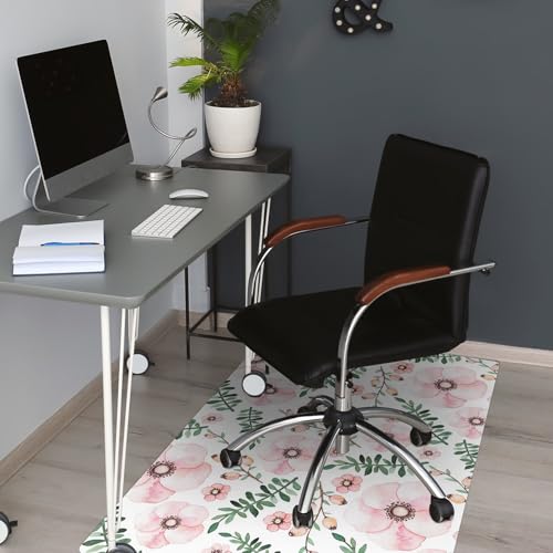 Tapis de chaise de bureau 120x90 cm idéal pour préserver le parquet de la maison - 5