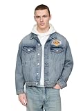 GAP Men's NBA Icon Denim Jacket, LAKERS, Medium