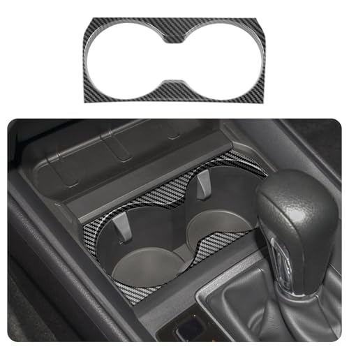 Portavasos interior para Mazda CX50 2023-2026 color Fibra de Carbono miniatura 1