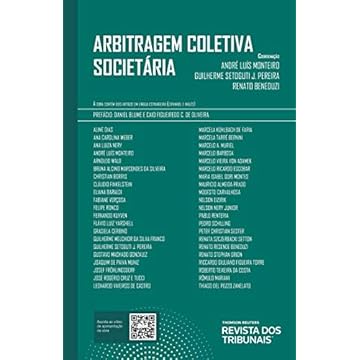 Capa do livro Arbitragem Coletiva Societária