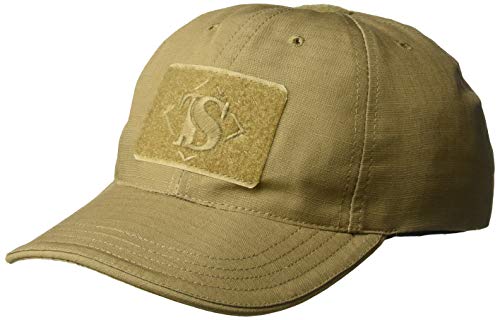 Tru-Spec Contractor Cap, Tru Coy P/C R/S, Sandwich Bill, Coyote, One Size