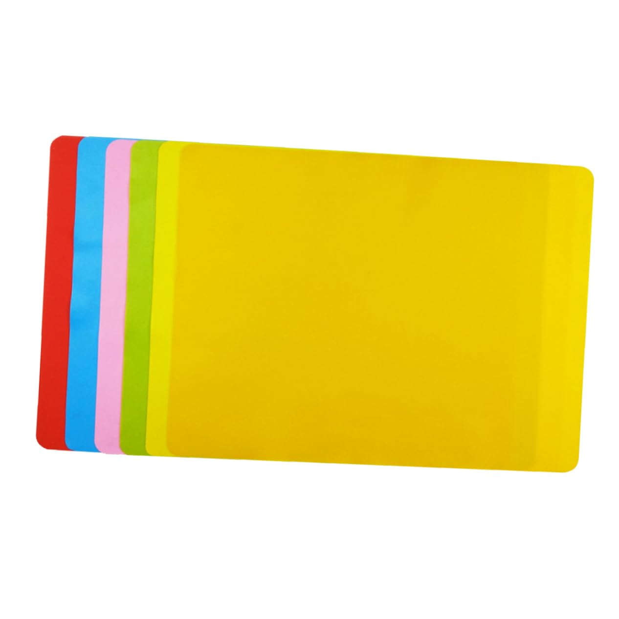 Couverts tapis de maison lot de 4 sets de table en silicone lavable 40 x 30 cm