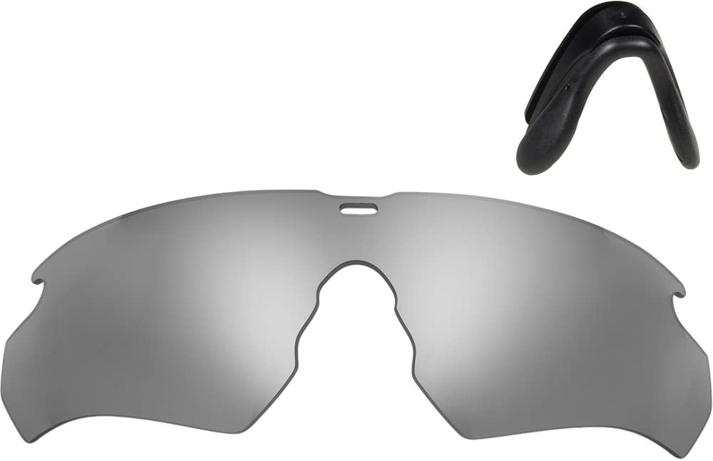 ZERO TECH BASE Lente de repuesto compatible con espejo de ballesta ESS protección UV con almohadilla ajustable para la nariz