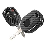 Key Fob Cover Case Protector Fit for Ford F150 2009-2014, Fit for Ford Mustang 2010-2014 (Carbon Fiber)