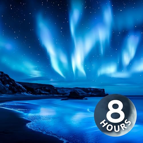 Relaxing White Noise + Ocean Sounds for Deep Sleep 8-Hours Podcast Por arte de portada