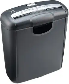Fragmentadora e Triturador de Papel e Cartão em Tiras 6 Folhas, Cesto de 10L 127V Multi - OF009
