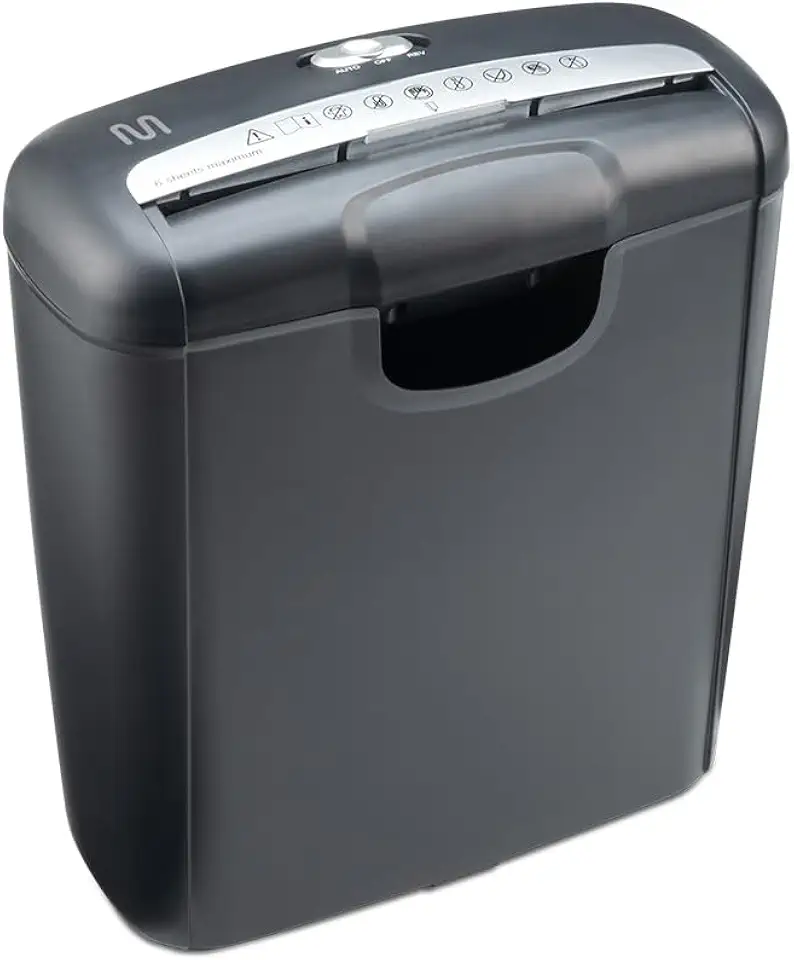 Fragmentadora e Triturador de Papel e Cartão em Tiras 6 Folhas, Cesto de 10L 127V Multi - OF009