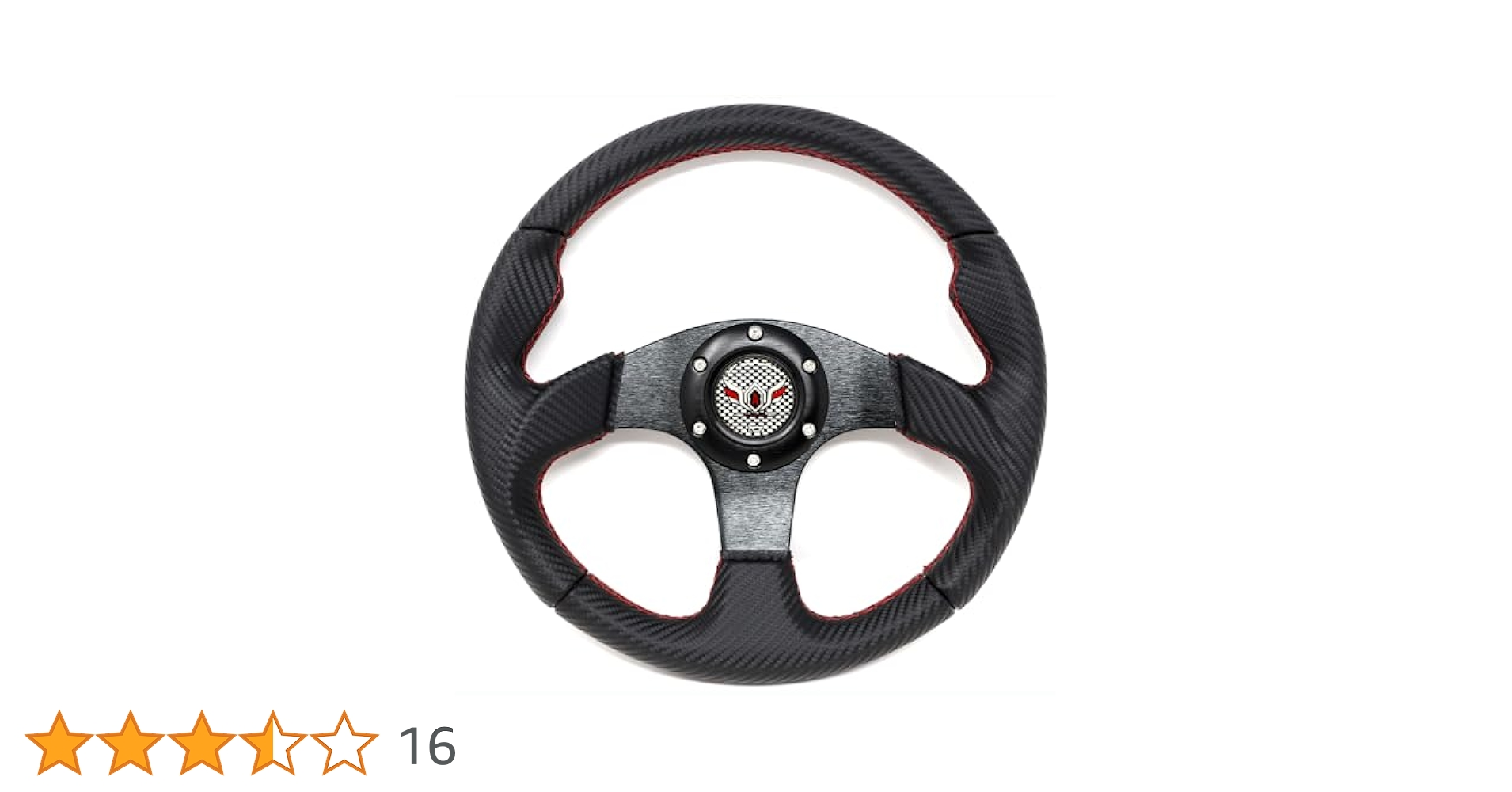 Amazon | ALTEED(アルティード) スポーツステアリング 320φ 黒x