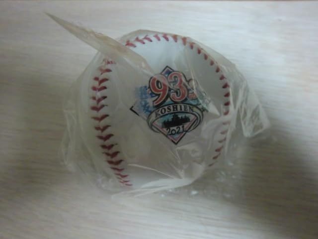 Amazon.co.jp: 高校野球 第93回 東海大甲府高校 記念ボール 阪神甲子園