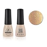 Elite99 Soak-Off UV LED Gel Polish Nail Art New Bling Colours Manicure Lacquer 7ml Navajo White 380