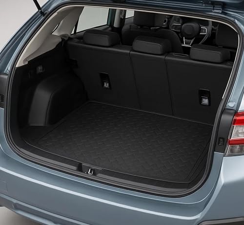 Auto Accessori Lupex | Universaler Kofferraum-Teppeich MAXI 142x111 cm, schwarzer Gummiteppich