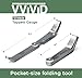 VViViD 12 Blade Steel Tappet Gauge 4 Inch Blades Dual Marked Metric and Imperial Measuring Valve Feeler
