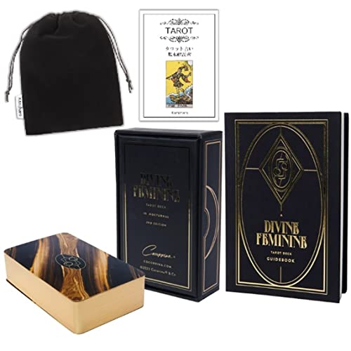 Kancharo ^bgJ[h 78  ^bg肢yfBoC tF~j ^bgfbLimN^[io[Wj THE DIVINE FEMININE TAROT DECK Nocturnal ver.z{̃^bgJ[h{&|[`