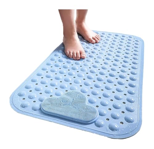 �V�����[�}�b�g�C �r�����Ƌz�Օt���A�o�X���[���Ɛ��ʏ��p�A�V�����[�̔G�ꂽ�G���A���p(Blue,60*90cm)