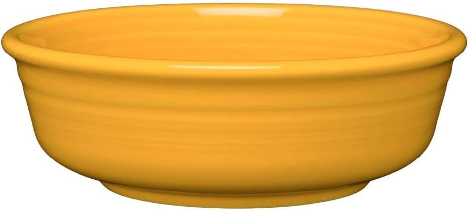 Fiesta® Classic Rim Small Bowl, 15oz (5.625") – Durable Ceramic, Lead-Safe, Dishwasher/Microwave/Oven Safe – Made in USA Dinnerware - Meadow