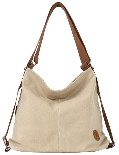 Sac à dos convertible en toile pour femme | Fini le mal de dos avec ce fourre-tout