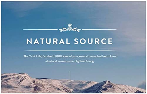 Highland Spring Sparkling Water Glass Bottles Tray (12x750mL)