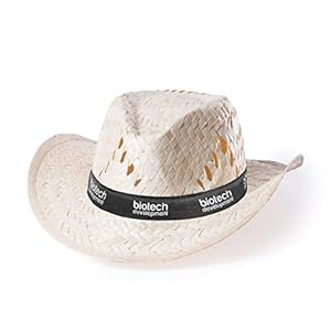 Pack de Sombreros de paja blanca personalizados – Sombrero de paja Blanca con cinta personalizada para fiestas, eventos deportivos y culturales, romerías. (Pack 10 unidades)