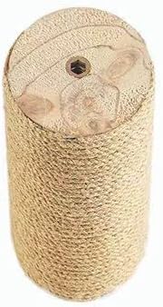 review Cat Scratching Post Replacement, 2pcs 15.74 x 2.75 Inch Natural solid wood Sisal Pole Cat Tree Replacement Post, Refill Scratcher Posts for Indoor